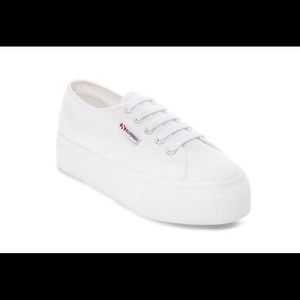 Woman’s White Superga’s